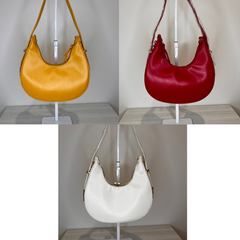 Borsa mezzaluna con tracolla, interno