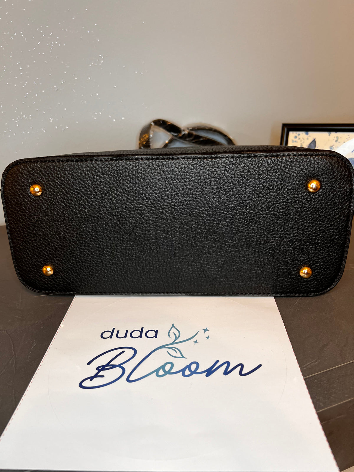 Borsa a tracolla Pierre Cardin nera, dettaglio della tracolla