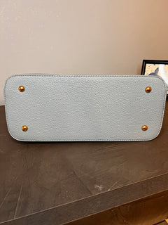 Borsa a tracolla Pierre Cardin azzurra, interno